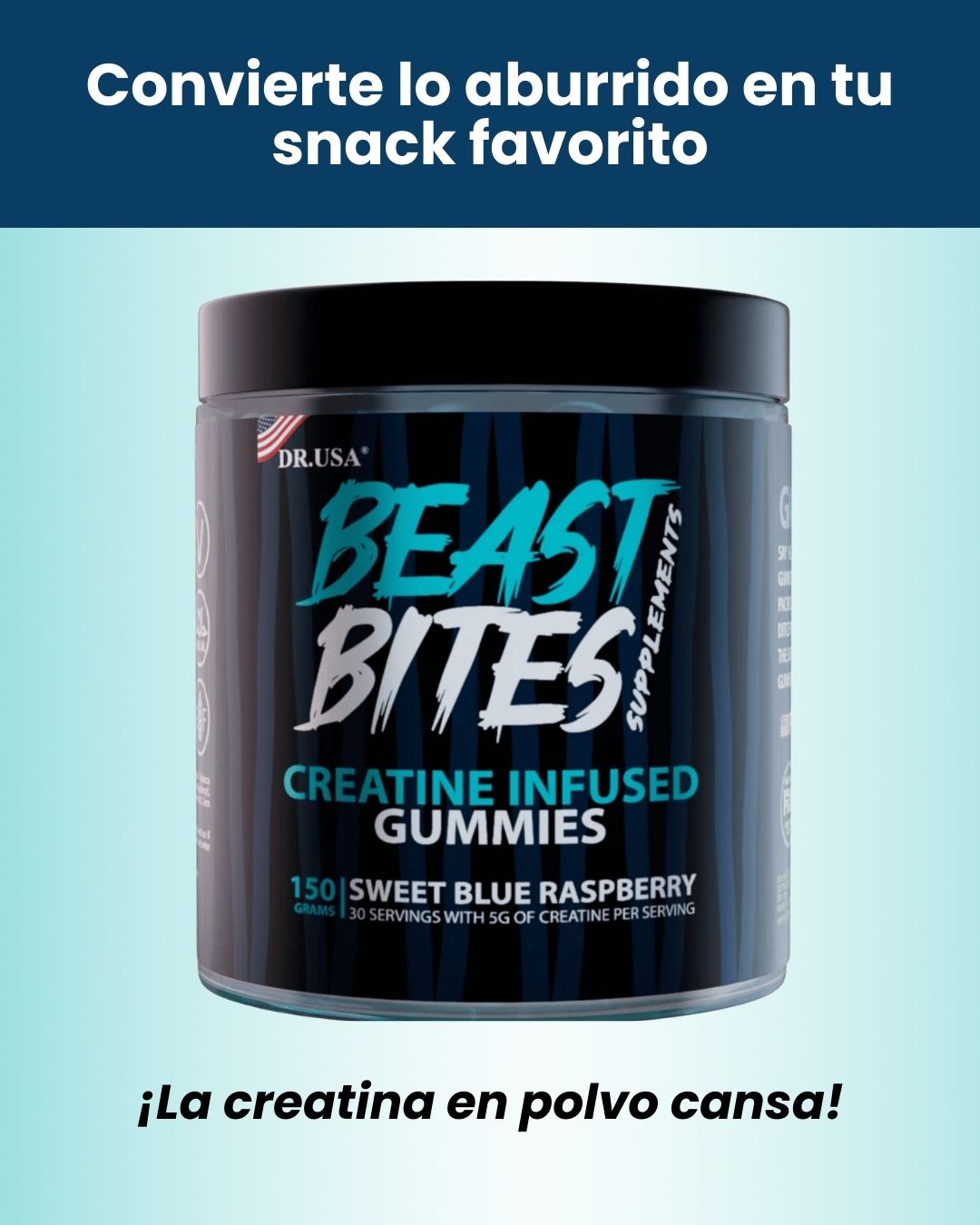 BEAST BITE GOMITAS DE CREATINA